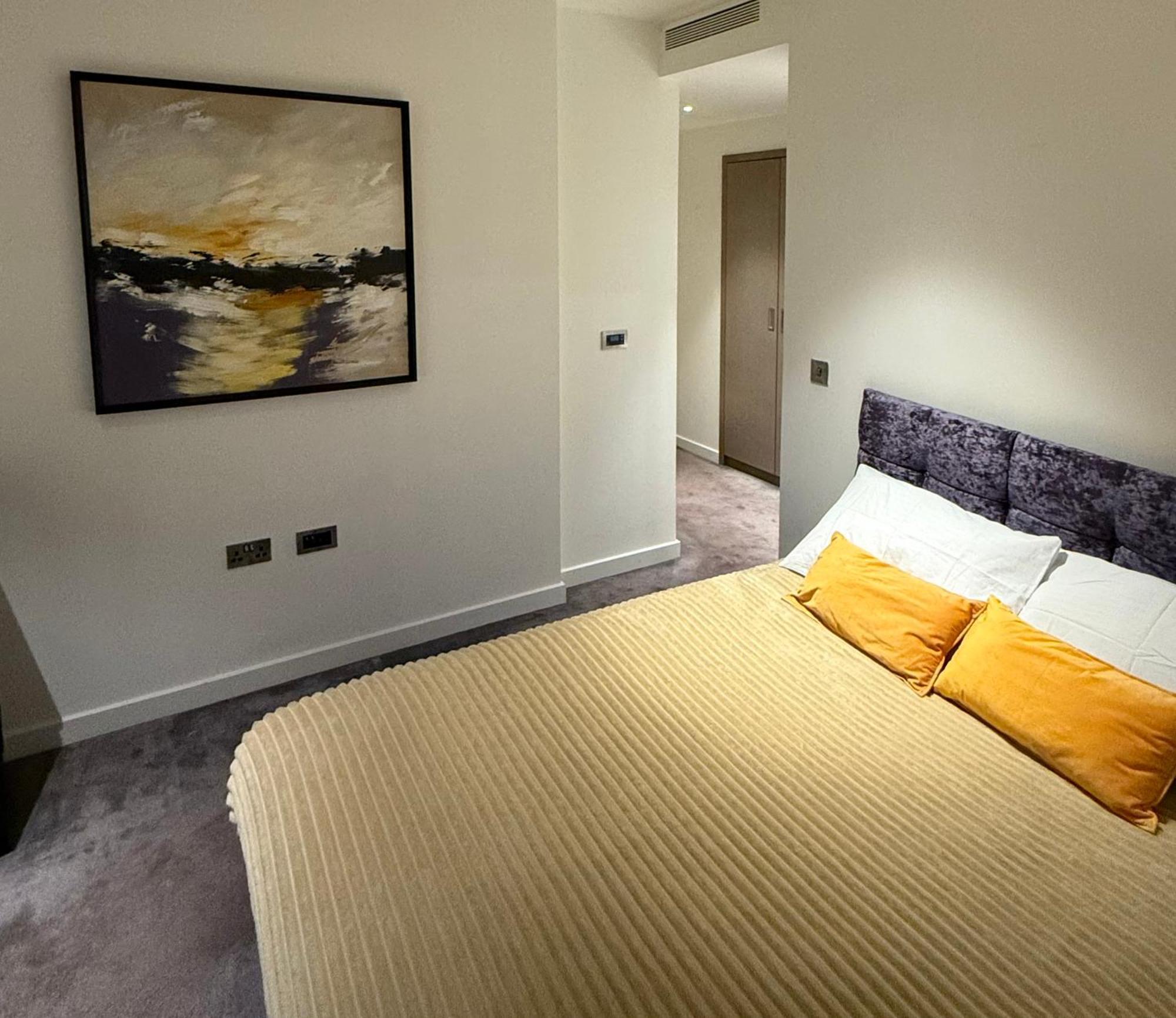 Luxury Modern 2 Bed Flat With Balcony And City View - Canary Wharf City Center Λονδίνο Εξωτερικό φωτογραφία