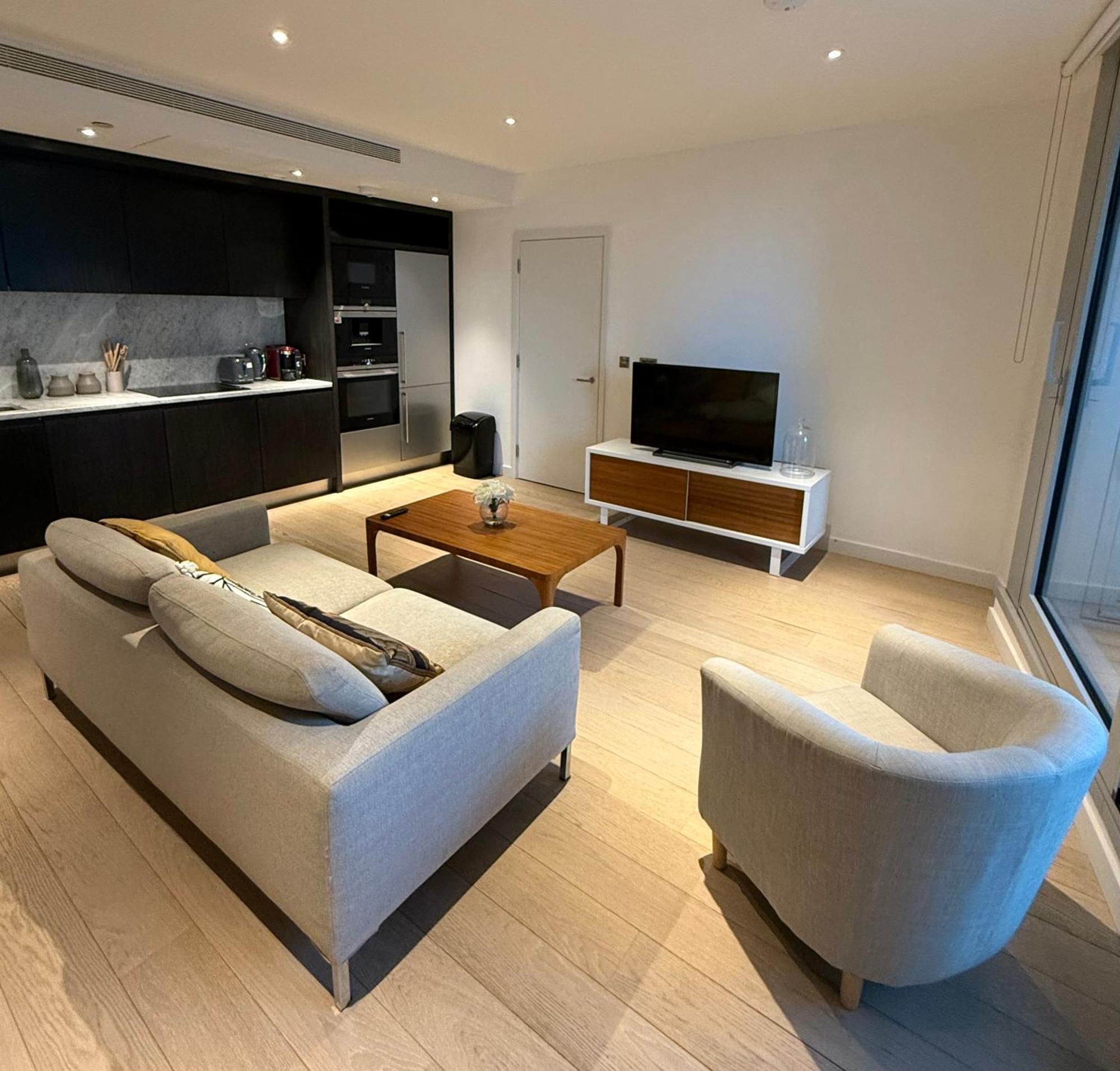 Luxury Modern 2 Bed Flat With Balcony And City View - Canary Wharf City Center Λονδίνο Εξωτερικό φωτογραφία